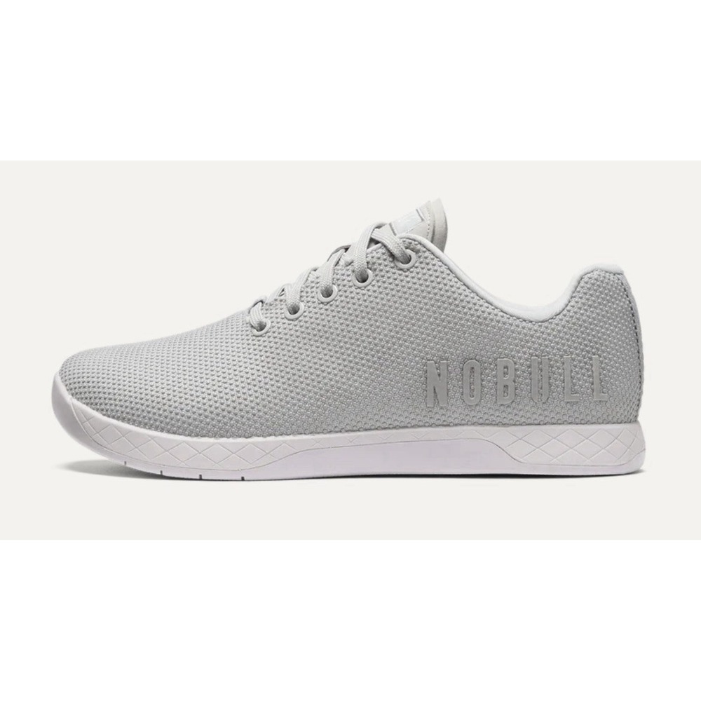 Nobull Superfabric Trainers Men's 11‎ Women's 12.5 Workout Shoes Gray Gym